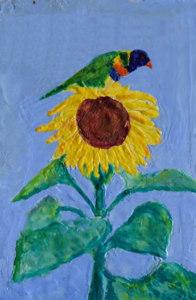 Parrot and Sunflowers Series